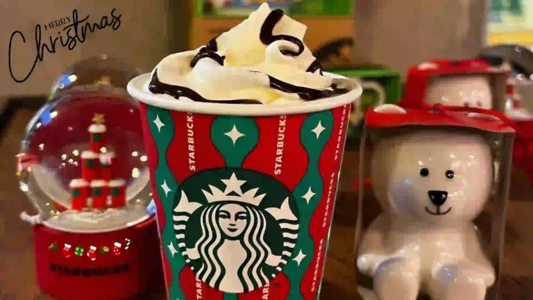 Starbucks Christmas Menu UK