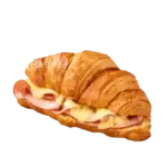 Ham and cheese croissant