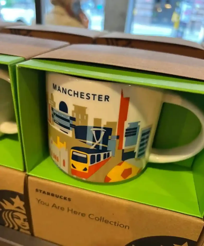 Starbucks Manchester Cups